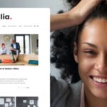 Alia - Minimal Personal Blog