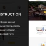 Construction - Business & Building Company Wordpress Theme - Premium Theme