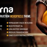 Darna Building & Construction Wordpress Theme - Premium Theme
