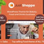Justshoppe - Elementor Cake, Bakery & Food WordPress
