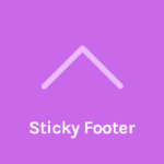 OceanWP – Ocean Sticky Footer WordPress Plugin