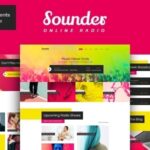 Sounder | Online Internet Radio Station WordPress Theme + RTL