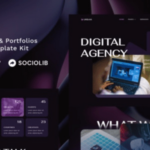 Urban - Dark Digital Agency & Portfolios Elementor Template Kit