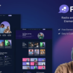 PodSay - Radio & Podcast Station Elementor Template Kit