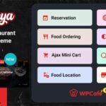 Gloreya - Food Ordering & Delivery Restaurant WordPress Theme