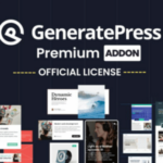 GeneratePress Theme Premium Addon - Original License