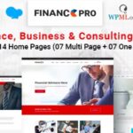 Finance Pro - Business & Consulting WordPress Theme