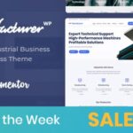 Manufacturer - Factory and Industrial WordPress Theme