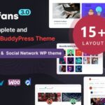 MetaFans - Community & Social Network BuddyPress Theme
