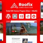 Roofix - Roofing Services WordPress Theme