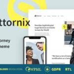 Attornix - Attorney & Lawyer WordPress Theme