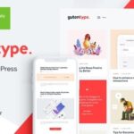 Gutentype | 100% Gutenberg Blog Theme + Elementor