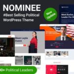 Nominee - Political WordPress Theme for Candidate/Political Leader